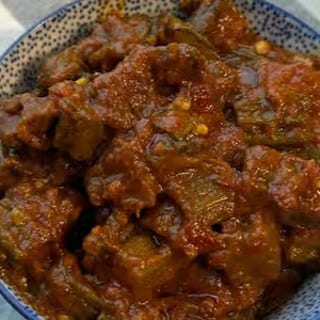 Okra masala