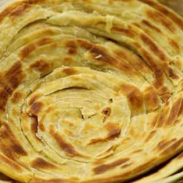Lachha paratha.
