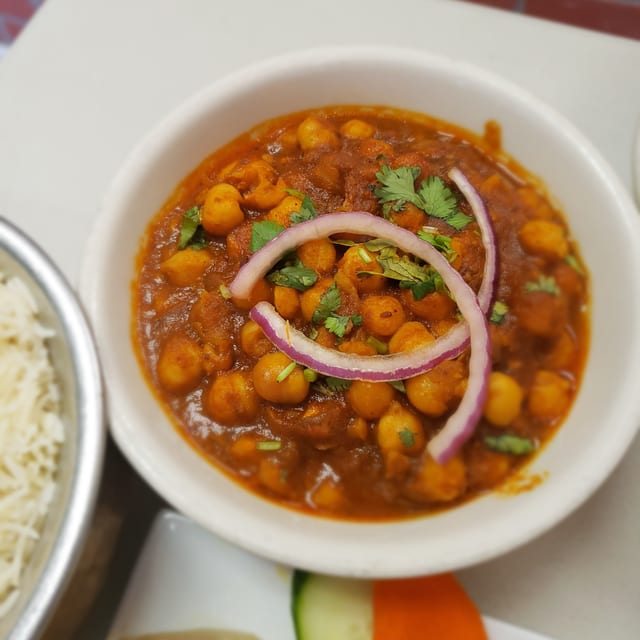 Chana masala.