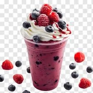 Three berry blast smoothie