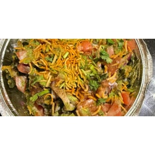 Spinach chaat