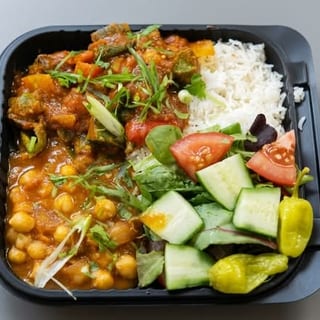 Okra Masala lunch special